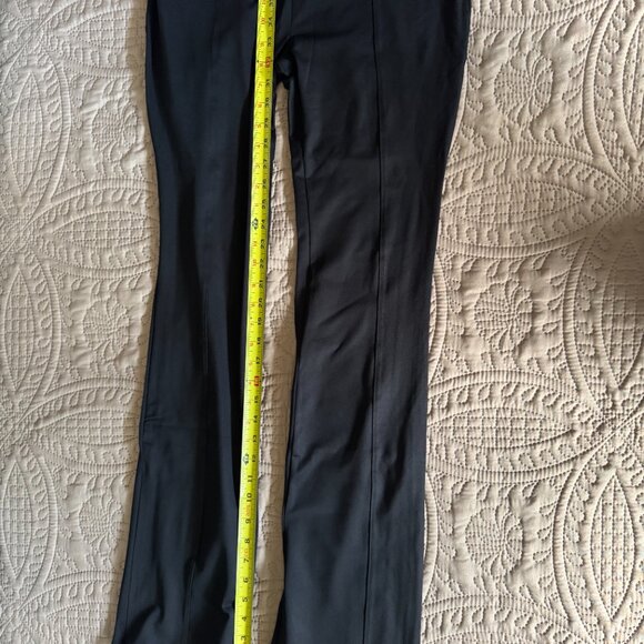 NWT L'Etoile Sport SPLIT HEM PANEL PANTS - Black - Picture 5 of 8